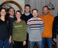 Bild: bey
Die neue Vorstandschaft des Tennisclubs Pleystein mit Kassier Bernhard Voit, Schriftführerin Julia Beugler, zweiter Vorsitzender Peter Pregel, Kindertrainerin Nicole Pregel, Vorsitzender Bernd Piehler, Beisitzer Thomas Enslein, Kassenrprüfer Wolfgang Gallitzendörfer und Bürgermeister Rainer Rewitzer.