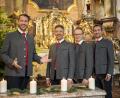 Bild: Peter Neusser/exb
Bringen weihnachtlichen Glanz nach Sulzbach-Rosenberg und Amberg: Die "Stimmen der Berge" Benjamin Grund, Thomas A. Gruber, Stephan Schlögl und Daniel Hinterberger (von links).