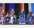 Bild: rgr
1200 Besucher sind begeistert vom Weihnachtskonzert der "United States Army Europe Band" and Chorus in der Stadthalle Grafenwöhr.