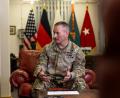 Bild: Sebastian Scherm
Brigadegeneral Steven P. Carpenter in seinem Büro auf dem Truppenübungsplatz in Grafenwöhr. Von hier aus leitet der 50-Jährige das „7th Army Training Command“. Als ranghöchster Militär des US-Heeres in Bayern (und Baden-Württemberg) trägt er Verantwortung für 47.000 Soldaten und Zivilisten.