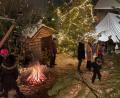 Bild: wec
Romantische Feuerstellen sorgen für Wärme und ein idyllisches Ambiente bei der Ebermannsdorfer Burgweihnacht.