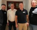 Bild: Theresia Wissinger
Sie stehen an der Spitze der Wirtschaftsjunioren Amberg-Sulzbach (von links): Roman Edel, Raphael Gritschmeier als Vertreter der IHK, Sebastian Renners und Markus Zierhut.