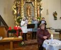 Bild: gi
Weihnachtslesung mit Helene Rolle in Oberpfälzer Mundart, begleitet vom Eslarner Dreigesang. Am Schluss gab es anhaltenden Beifall.