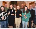 Bild: jr
Bei einem Züchterabend wurden die neuen Vereinsmeister des Kaninchenzuchtvereins Konnersreuth geehrt. Im Bild (von links) Lena Richtmann, Klaus Richtmann, Sophie Zandt, Mario Proksch, Amelie Zandt, Klaus Reindl, Paula Richtmann, Bürgermeister Max Bindl und Vorsitzender Reinhard Wurm.