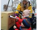 Bild: Kindergarten St. Elisabeth Erbendorf/exb
Der Kindergarten St. Elisabeth verwandelte sich in ein Postzentrum: Kinder durften hier ihre Briefe ans Christkind einwerfen.