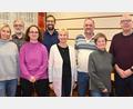 Bild: gf
Gewählte und Geehrte bei der Siedlergemeinschaft Schäflohe (von links): Susanne Engelhardt, Michael Wagner, Sandra Stepan, Marco Pilhofer, Monika Wasner, Rudolf Hopf, Irmgard Stadler und Klaus Bleisteiner.