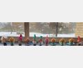 Bild: gri
Die Weihnachtsfiguren, die die Kinder in Etsdorf gebastelt haben.