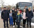 Bild: Uli Radl/exb
Die Buslotsenausbildung am Sonderpädagogischen Förderzentrum Sulzbach-Rosenberg leitete Philipp Böhme (links) von der örtlichen Polizeiinspektion.