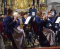Bild: bö
Von "Magic Moments" bis zur Weihnacht in den Bergen spannen die Musiker der Trachtenkapelle Hohenburg den musikalischen Bogen bei ihrem vorweihnachtlichen Konzert in der Pfarrkirche.