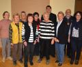 Bild: jr
Das Führungsteam des Katholischen Frauenbunds Mitterteich mit (von links) Lisa Braun, Isabella Meierhöfer, Maria Kraus, Rita Thoma, Elfriede Dotzauer, Vorsitzende Stilla Schuller, Stadtpfarrer Oliver Pollinger, Ursula Fröhlich, Bezirksbeirat Pfarrer Anton Witt und Bezirksvorsitzende Monika Sommer.