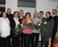 Bild: heb
Der Elisabethenverein ehrte bei der Weihnachtsfeier langjährige Mitarbeiter. Im Bild: (von links) Pflegedienstleiterin Cordula Köhler, Stadtpfarrer Georg Flierl, Kathrin Witt, Gabriele Zölch, Petra Hegen, Martina Reimann, Andrea Kruppa, Simone Riedl und Geschäftsführer Rainer Schmid.