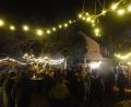 Bild: mmj
Lichter und Feuerstellen sorgen beim Winterzauber in Stadlern für Stimmung.