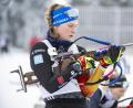 Bild: Benjamin Soelzer
Selina Kastl war mit ihrem Schießen beim Deutschlandpokal zuletzt in Oberwiesenthal ganz und gar nicht zufrieden.