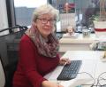 Bild: wro
Fast ein halbes Jahrhundert war Karin Ernstberger (Bild) im Sekretariat der Berufsschule in Wiesau tätig.