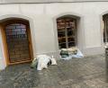 Bild: ass
In Amberg liegen die Sandsäcke bereit.