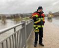 Bild: Völkl
Macht sich am Sonntag Vormittag ein Bild von der Lage bei Wernberg-Köblitz: Kreisbrandrat Christian Demleitner.
