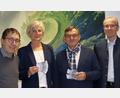 Bild: mfh
Spendenübergabe beim Lions-Club: (von links) Präsident Klaus Gebel, Eva Schlenker (Donum Vitae), Gerhard Ströhl (Lesepaten) und Clubmaster Werner Dürgner.