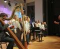 Bild: Wolfgang Steinbacher
Das Weihnachtskonzert des Max-Reger-Gymnasiums. An der Harfe Simon Kemether 10 b und dabei der Unterstufenchor unter der Leitung von Regina Schmidt.