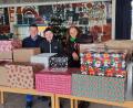 Bild: TSG Ebnath/exb
Bei der Weihnachts-Päckchen-Aktion des TSG Ebnath wurden 25 Pakete abgegeben.