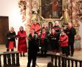 Bild: cog
Mit deutschen und internationalen Liedern stimmte der Spaßchor in der Spitalkirche auf Weihnachten ein.