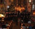 Bild: mrr
Sehr besinnliche Stimmung herrscht beim Adventskonzert der Blaskapelle St. Georg Rieden zusammen mit den Musikern von "Dreinklang".