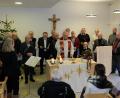Bild: do
Mit internationalem Liedgut zur Weihnachtszeit gestaltet die Liedertafel den Weihnachtsgottesdienst im Seniorenheim Eschenbach.