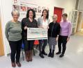 Bild: Kliniken Nordoberpfalz/exb
Der Frauenbund Oberwildenau unterstützt den Bunten Kreis Nordoberpfalz mit 500 Euro .