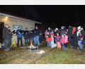 Bild: bey
Mit Musikbeiträgen und Geschichten feiert der Schiclub Pleystein eine stimmungsvolle Waldweihnacht.