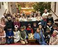 Bild: Pfarrei Kastl bei Kemnath/exb
Die Mitwirkenden der Kinderchristmette mit Pfarrer Heribert Stretz.
