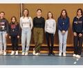 Bild: Peter Kraus/exb
Die Mädchenmannschaft der Realschule am Tor zur Oberpfalz mit (von links) Lilly Busch, Kathrin Lorenz, Selina Dötterl, Ida Stiewing, Lena Knott und Paula Morgado.