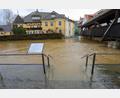 Bild: Wolfgang Steinbacher
Die Hochwasserlage in Amberg bleibt angespannt.