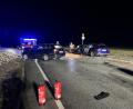 Bild: Feuerwehr Ursensollen
Eine alkoholisierte Linksabbiegerin ist am Donnerstagabend bei Ursensollen auf der B 299 mit dem Auto eines 25-Jährigen kollidiert.
