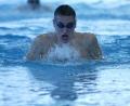 Bild: A. Schwarzmeier
Maximilian Schenke beim Training vor knapp 20 Jahren im Weidener Realschulbad. Der 38-Jährige wohnt wieder in Schwarzenfeld und ist auch Teamarzt beim Deutschen Basketball-Bund.