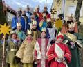 Bild: gut
Die Kinder stellten sich in Königstein in den Dienst der Sternsinger-Aktion.