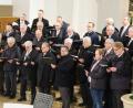 Bild: mab
Der Bergchor St. Barbara singt zum Abschluss der Weihnachtszeit noch einmal ein "Stille Nacht".