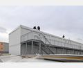 Symbolbild: Uli Deck/dpa
So könnte sie aussehen, die geplante Containersiedlung an der Marktredwitzer Straße in Waldershof, die frühestens im März errichtet wird.
