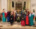 Bild: Brigitte Grimm/exb
Zwei Tage lang waren die Sternsinger in Neukirchen und Etzelwang unterwegs.