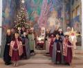 Bild: Silvia Ippisch /exb
Die Sternsinger Oberwildenau 2024. Für ihren Besuch war eine Anmeldung notwendig.