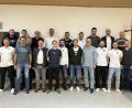 Bild: e
Der SV Kemnath wählt einen neuen Vorstand (hinten, von links): Matthias Simon, Michael Baumann, Georg Ott, Vorsitzender Johannes Gebert, Maximilian Gebert, Matthias Plank, Zweiter Vorsitzender Alexander Grill, Thomas Ott und Ernst Kumeth; vorn (von links): Markus Mai, Stadtrat Manfred Birner, Erwin Grill, Bürgermeister Marcus Eichenmüller, Dean Guzvanj, Markus Plössl, Thomas Escherl, Otto Bernklau, Andreas Hausmann, Andreas Plank und Manuel Rom.