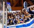 Archivbild: Werner Moller
Die Fans der Blue Devils Weiden, die in der Kurve für Stimmung sorgen, laufen gegen die geplante Änderung des Vereinswappens Sturm.
