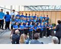Archivbild: Lang/exb
Der OGO-Chor glänzt bei zahlreichen Veranstaltungen wie hier beim OGO-Sommerkonzert mit dem besonderen Flair der Gärtnerei Baumer als Veranstaltungsort.