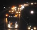 Bild: Hirsch
200 Fahrzeuge beteiligen sich am Montagmorgen bei einer Protestfahrt auf der A93 im Landkreis Schwandorf.