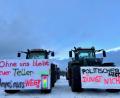 Bild: Gabi Schönberger
Am Montagnachmittag rollen wieder zwei Protestkonvois durch Weiden. Die Demonstranten sind vor allem mit der Arbeit der Ampel-Regierung unzufrieden.