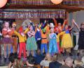 Bild: ak
Für den Showtanz schlüpften die Mädchen der Minigarde in Kostüme, die Disney-Figuren darstellten.