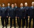 Bild: jma
So sieht die Führungsmannschaft der Feuerwehr Ranna nach den Neuwahlen aus.