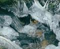 Bild: Günter Moser
Bizarre Eisgebilde sind derzeit am Eiselbach zu bewundern, bis sie das angekündigte Tauwetter wieder dahinschmelzen lässt.
