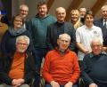 Bild: Kraus/exb
Zahlreiche Mitglieder werden bei der Jahreshauptversammlung der Wasserwachts-Ortsgruppe Nabburg geehrt.
