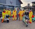 Archivbild: Pilots/exb
Bei ihrer „Chicken-Tour“ erhalten die Pilots nicht nur an Ausflugsgaststätten stets heiteren Zuspruch.