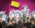 Bild: jp
Sie schossen den Vogel ab, die Wolfsfelder Wolfsweiber. Hoffentlich war kein Problem-Wolf dabei.