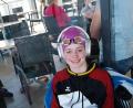 Bild: rbg
Marlene Züllich vom Tirschenreuther Schwimm- Club hatte angesichts ihrer fünf Siege beim Plauener Schneeflocken- Cup gut lachen.